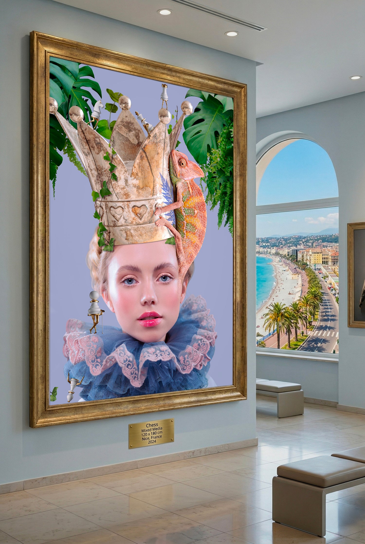 The Chameleon Chess — Priscilla Vezzit Ferreira — Fine Art — La Maison Saint Esprit
