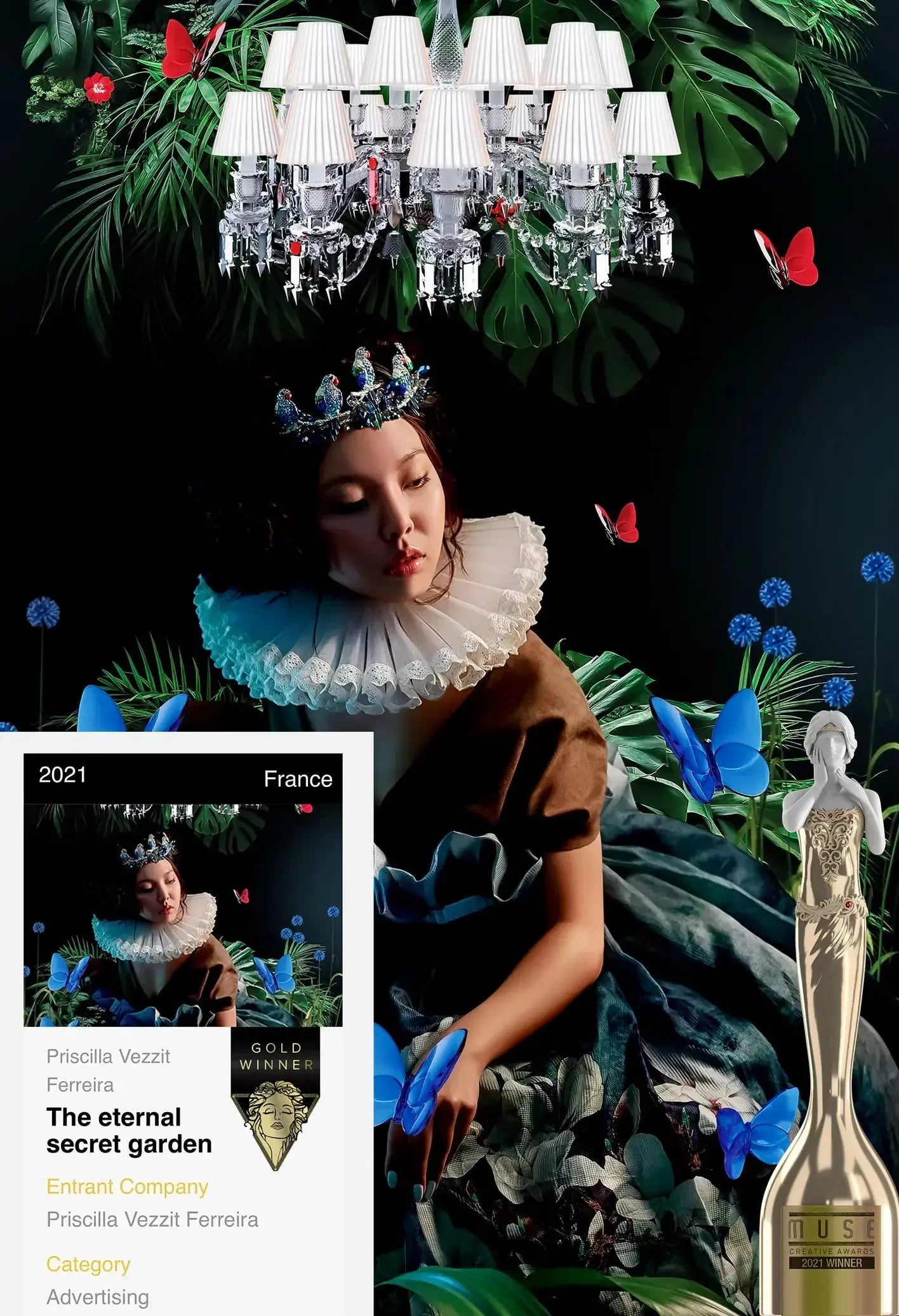 The Eternal Secret Garden Baccarat — Priscilla Vezzit Ferreira La Maison Saint Esprit